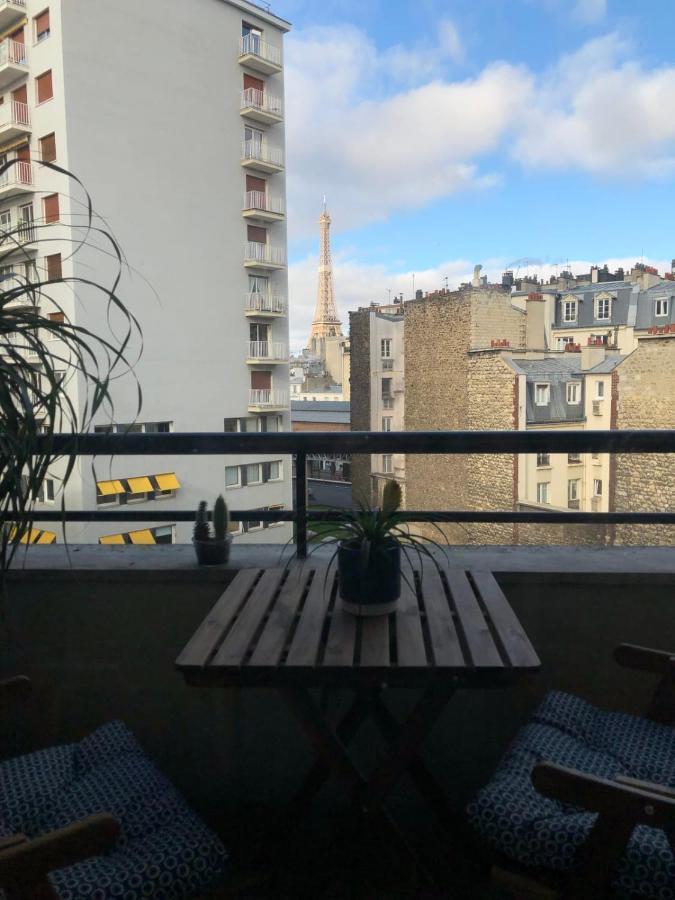 Superb Apartment With Balcony & Eiffel Tower View Paris Exterior foto
